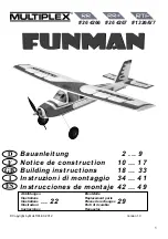 Предварительный просмотр 1 страницы Multiplex FunMan RR Building Instructions