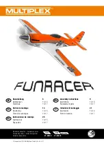 Multiplex Funracer Assembly Instructions Manual предпросмотр