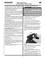 Preview for 3 page of Multiplex HFMG3 M-LINK Operating Instructions Manual