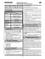 Preview for 9 page of Multiplex HFMG3 M-LINK Operating Instructions Manual