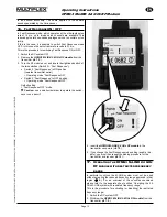 Preview for 13 page of Multiplex HFMG3 M-LINK Operating Instructions Manual