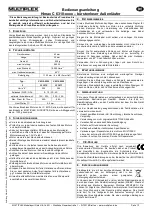 Multiplex Himax C 6310 Series Operating Instructions preview