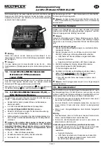 Preview for 8 page of Multiplex M-Link HFMG1 Operating Instructions Manual