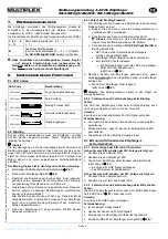 Preview for 4 page of Multiplex M-LINK Series Operating Instructions Manual