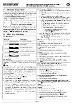 Preview for 8 page of Multiplex M-LINK Series Operating Instructions Manual