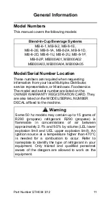 Preview for 11 page of Multiplex MB-8-1 Technician'S Handbook