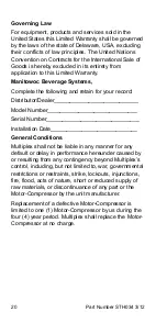 Preview for 20 page of Multiplex MB-8-1 Technician'S Handbook