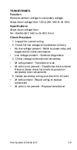 Preview for 131 page of Multiplex MB-8-1 Technician'S Handbook