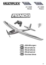 Предварительный просмотр 23 страницы Multiplex Panda 1 3268 Building Instructions