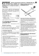 Preview for 2 page of Multiplex ParkMaster 3D 33 2652 Instructions Manual