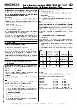 Preview for 4 page of Multiplex PROFI CAR 403 Operating Instructions Manual