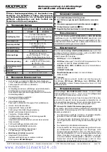 Preview for 3 page of Multiplex RX-7-DR light M-LINK Operating Instructions Manual