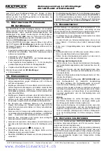 Preview for 7 page of Multiplex RX-7-DR light M-LINK Operating Instructions Manual