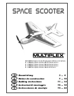 Multiplex Space Scooter Building Instructions предпросмотр