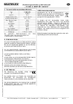 Preview for 2 page of Multiplex TUCAN & MENTOR TUNING S-BEC Operating Instructions Manual