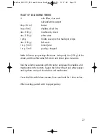 Preview for 22 page of Multipot MSC-570 Instruction Booklet