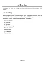 Preview for 6 page of MultiQ 42DS User Manual