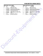 Preview for 40 page of MULTIQUIP 1EP021MW Operation And Parts Manual