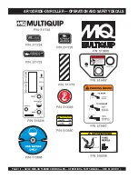 Предварительный просмотр 12 страницы MULTIQUIP AR13D Operation And Parts Manual