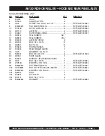 Preview for 61 page of MULTIQUIP AR13D Operation And Parts Manual