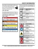 Preview for 8 page of MULTIQUIP B46H11 Operation Manual