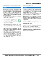 Preview for 12 page of MULTIQUIP B46H11 Operation Manual