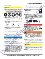 Preview for 7 page of MULTIQUIP BPX Operation And Parts Manual