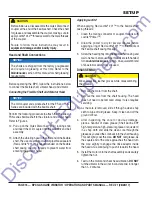 Preview for 16 page of MULTIQUIP BPX Operation And Parts Manual