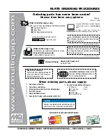 Предварительный просмотр 5 страницы MULTIQUIP BS90C Operation And Parts Manual