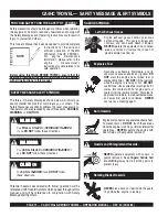 Preview for 10 page of MULTIQUIP CA4HC Whiteman Series Operation Manual