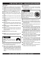 Preview for 8 page of MULTIQUIP CD6CE13H18 Operation Manual