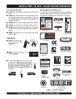 Preview for 9 page of MULTIQUIP CD6CE13H18 Operation Manual