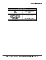 Preview for 10 page of MULTIQUIP CDM1H Operation And Parts Manual