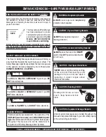 Предварительный просмотр 6 страницы MULTIQUIP CDM2CSA Operation And Parts Manual