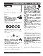 Preview for 7 page of MULTIQUIP CDM2CSA Operation And Parts Manual