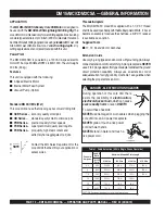 Preview for 10 page of MULTIQUIP CDM2CSA Operation And Parts Manual