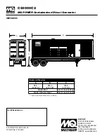 Предварительный просмотр 4 страницы MULTIQUIP CG1000C2 Information