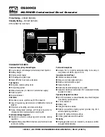 MULTIQUIP CG500C2 Information preview