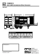 Preview for 4 page of MULTIQUIP CG500C2 Information