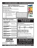 Preview for 4 page of MULTIQUIP Collomix CX100HF Operation And Parts Manual