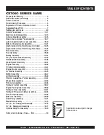 Preview for 4 page of MULTIQUIP CS706016 Parts Manual