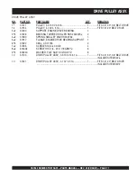 Preview for 71 page of MULTIQUIP CS706016 Parts Manual