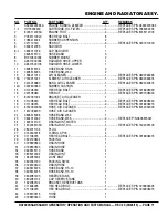 Preview for 71 page of MULTIQUIP DA7000SSA2 Operation And Parts Manual