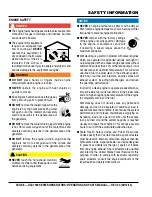 Preview for 8 page of MULTIQUIP DAC7000SS Operation And Parts Manual