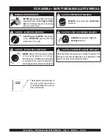 Preview for 9 page of MULTIQUIP DCA-220SSJU Operation And Parts Manual