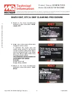 Preview for 4 page of MULTIQUIP DCA ISUZU T4F Technical Information