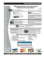 Preview for 5 page of MULTIQUIP DCA10SPX3 Operation And Parts Manual