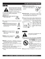 Preview for 6 page of MULTIQUIP DCA10SPX3 Operation And Parts Manual