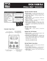 Preview for 3 page of MULTIQUIP DCA180SSJ Specifications