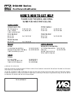 Preview for 6 page of MULTIQUIP DCA400 Series Installation Instructions Manual